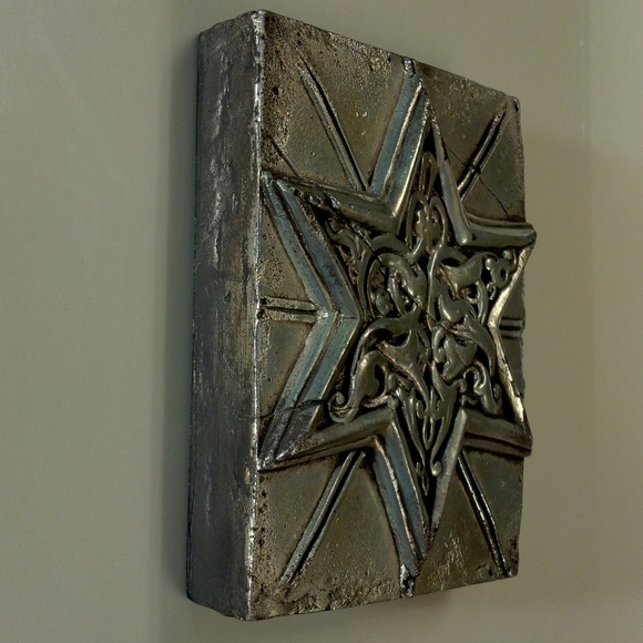 Sid Dickens S-207 Memory-Block tile, silver "Star of Zanzibar" *Rare & Retired* - Picture 2 of 8